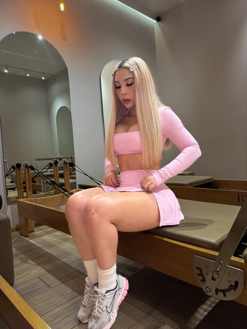 Top y falda deportiva